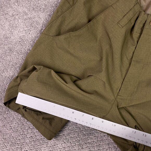 Merrell Shorts Men's 32 Olive Green Hiking Walking Outdoors Ripstop - Picture 12 of 12